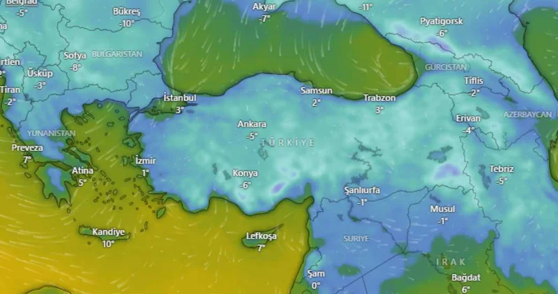 Bu soğuğun ardı kar! Meteoroloji gün gün saat saat açıkladı
