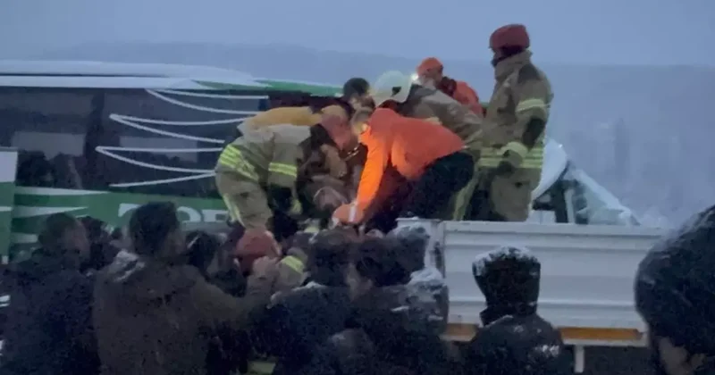 Tokat’ta otobüs tır kazasında ölü sayısı 2’ye yükseldi