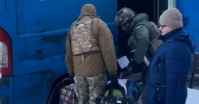 Ukrayna’da White Angels sivilleri tahliye etti VİDEO İZLE