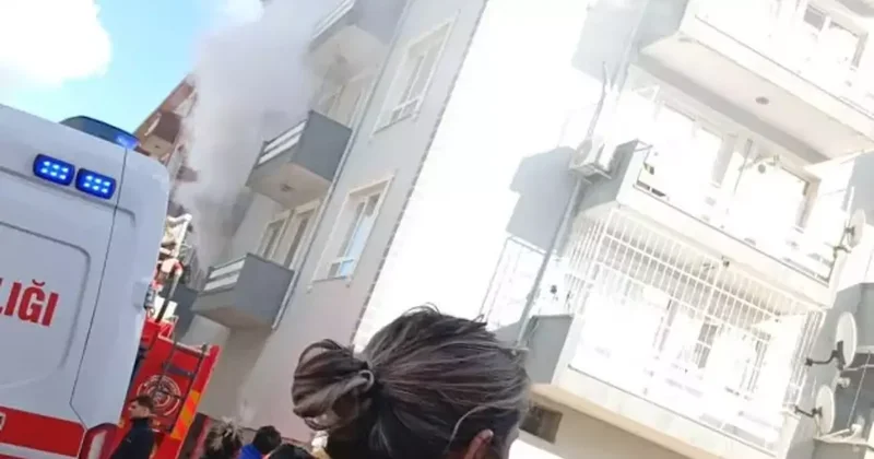 Bursa da bir kişi yanarak can verdi!