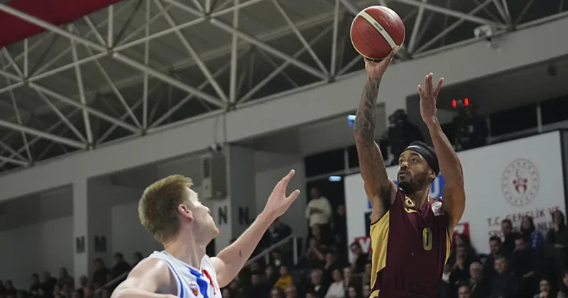 Trabzonspor, Onvo Büyükçekmece Basketbol u 10 sayı farkla yendi