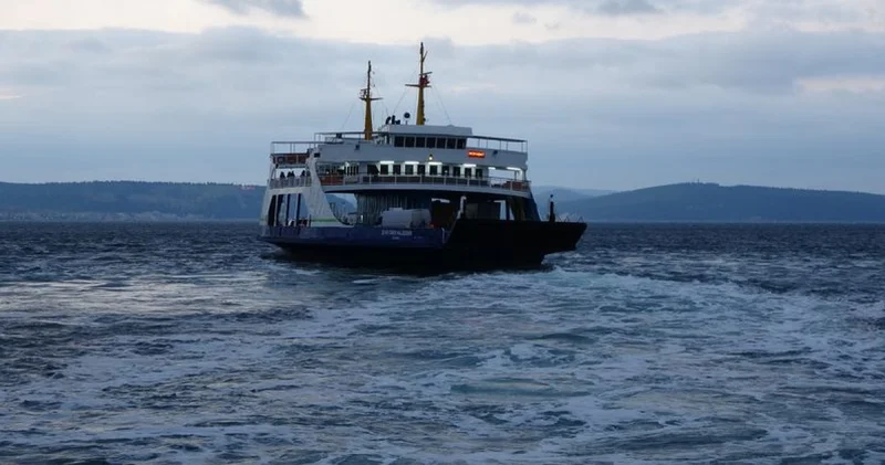 Son dakika: Güney Marmara da yarınki feribot seferlerine hava muhalefeti engeli Son dakika haberleri