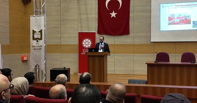 Dezenformasyonla nasıl mücadele edileceği anlatıldı Erzurum Haberleri