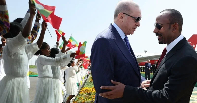 Erdoğan a Etiyopya da sürpriz karşılama! O müzik törene damga vurdu Sözcü Gazetesi