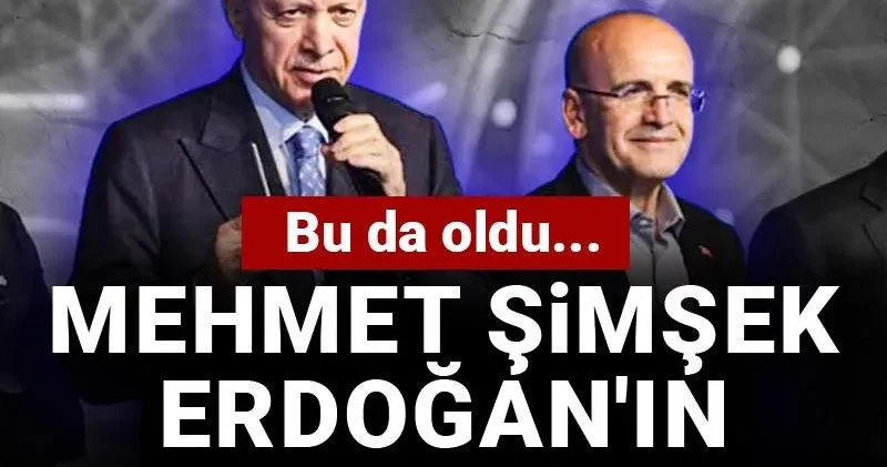 Bu da oldu... Mehmet Şimşek Erdoğan ın maaşını gizledi