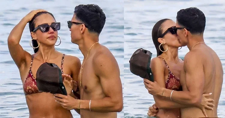 Boşanma davası biter bitmez genç sevgilisiyle tatile koştu