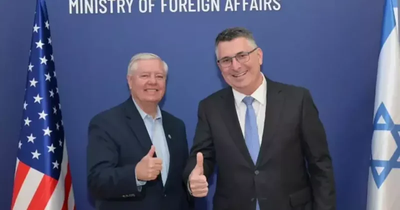 İsrail e giden ABD li Senatör Graham a güzelleme