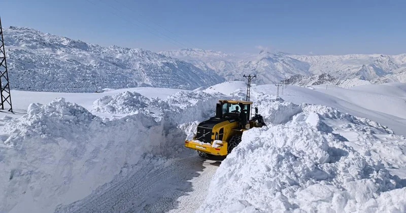 Doğu da yoğun kar ulaşımı durma noktasına getirdi