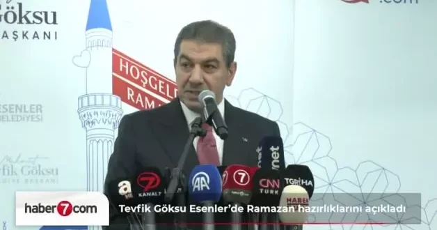 Esenler de Ramazan hazırlıkları tamamlandı! 150 bin kişiye iftar