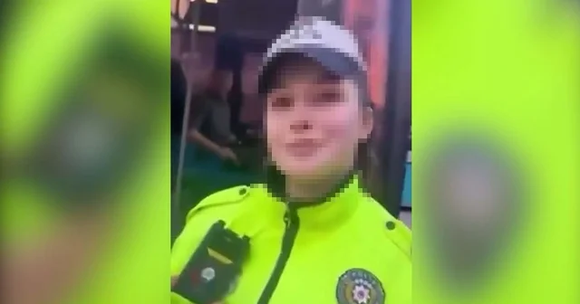 İşlem yapan kadın polisleri videoya çeken otobüs şoförü gözaltında Şanlıurfa Haberleri