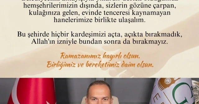 Başkan Özdemir: Bu şehirde tenceresi kaynamayan kimse kalmasın Niğde Haberleri