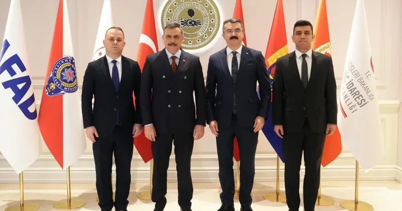 Devletin önemli isimlerinden Bakan Çiftçi ye tebrik ziyareti