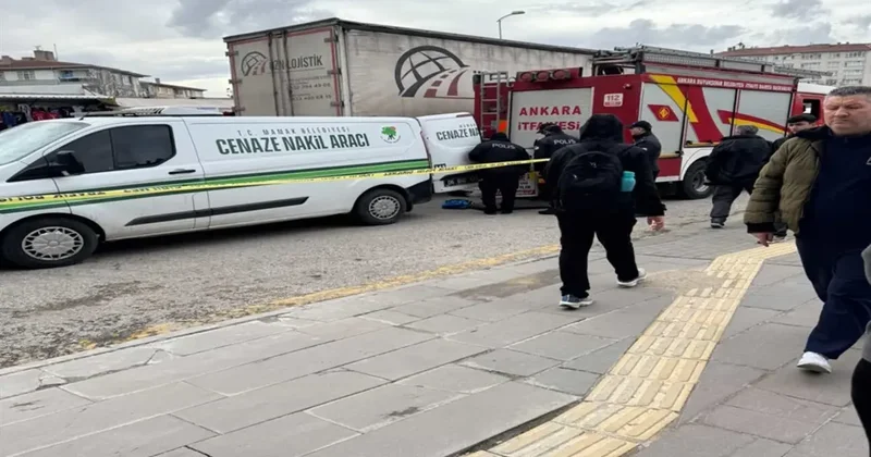 Ankara da TIR ın altında kalan kadın öldü