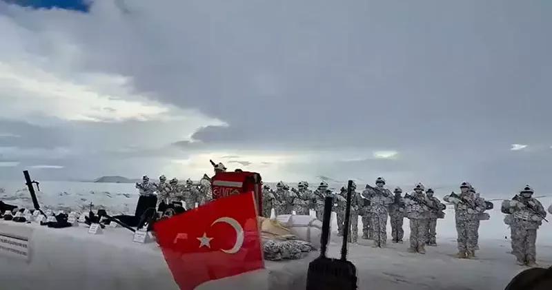 Kars ta Kış Tatbikatı 2026 nın seçkin gözlemci günü gerçekleştirildi