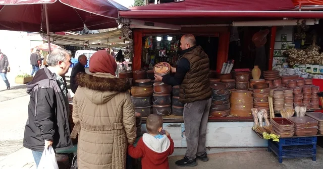 Trabzon da Ramazan öncesi güveç tezgâhları eski günlerini arıyor Trabzon Haberleri