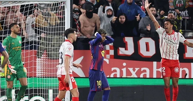 Barcelona, Girona engeline takıldı, La Liga da liderlik el değiştirdi!