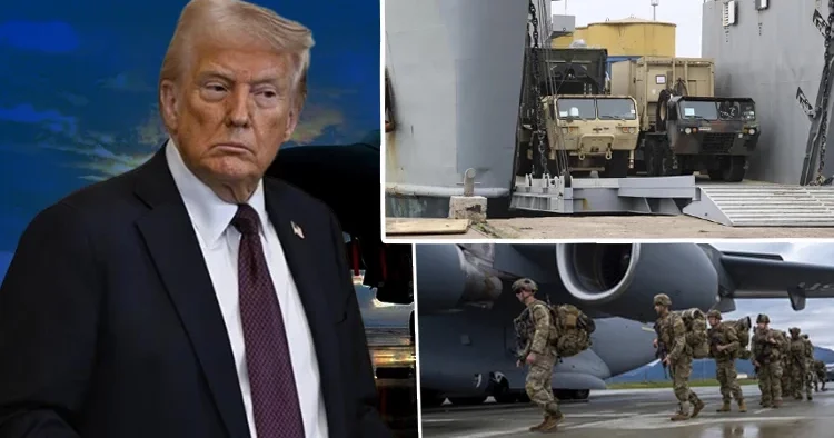 Trump tan İran a yeni tehdit: Sonuçları görmek istemezler... ABD den Orta Doğu ya dev sevkiyat