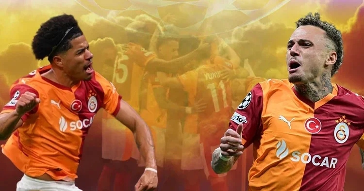 Galatasaray, Şampiyonlar Ligi nde tarihe geçti: Gabriel Sara yıldızlaştı, Noa Lang siftah yaptı!