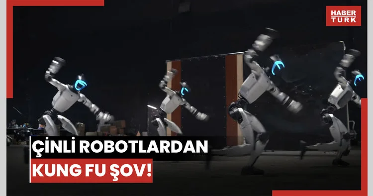 Çinli robotlardan Kung Fu şov!