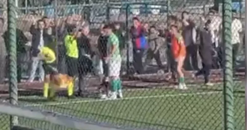 Tribünde Skuter Atıldı, Maç Tatil Edildi