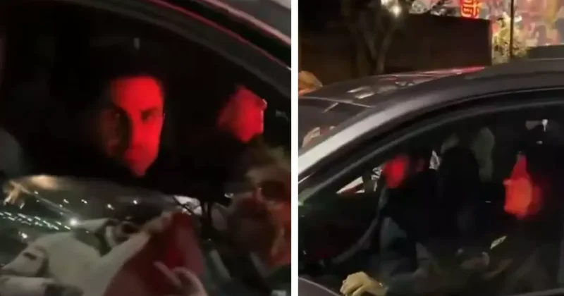 Bir babaya bu yapılır mı? Görüntüye tepki yağıyor