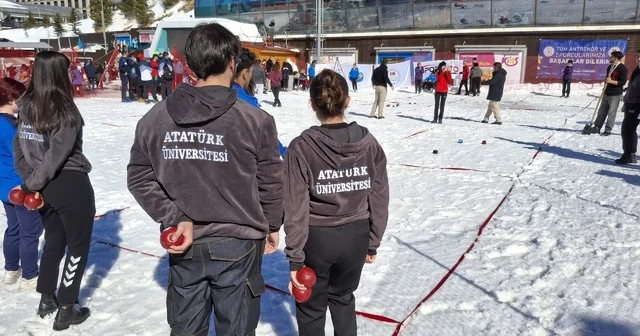Ünilig kış oyunlarında Atatürk Üniversitesi rüzgârı Erzurum Haberleri