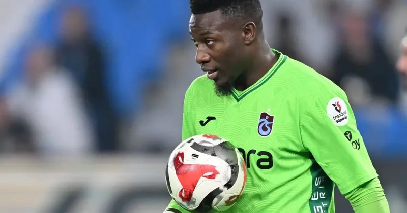 Andre Onana Trabzonspor da kriz çıkardı