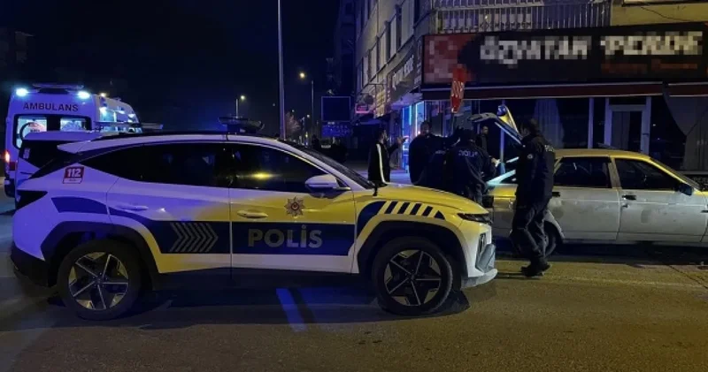 Sokakta ortasında bıçaklandı: Hastaneye kaldırıldı