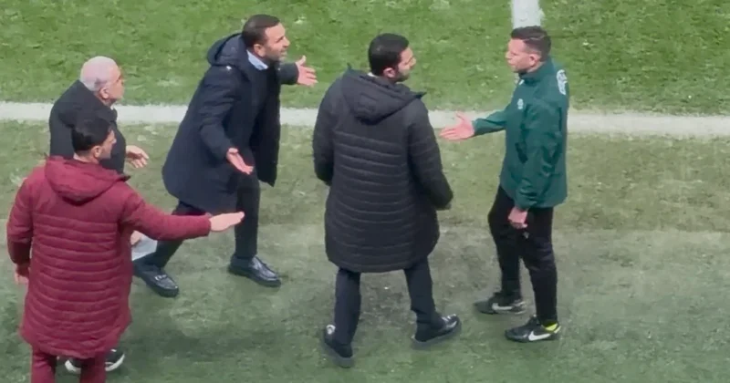 Galatasaray kırmızı kart bekledi! Okan Buruk hakeme sert tepki gösterdi Sözcü Gazetesi