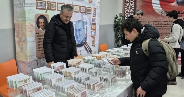 Kütahya da öğrenciler para tarihine yakından tanıklık etti Kütahya Haberleri