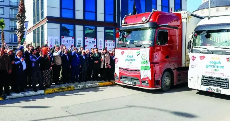 Sultanbeyli’den 3 ülkeye 5 TIR insani yardım Gündem Haberleri