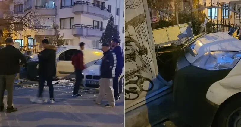 Ankara’da iki araç kafa kafaya çarpıştı: 1 yaralı Ankara Haberleri