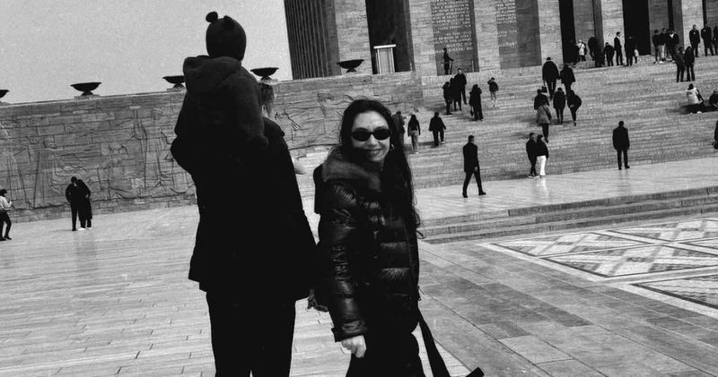 Neslihan Atagül Kadir Doğulu çifti Anıtkabir de