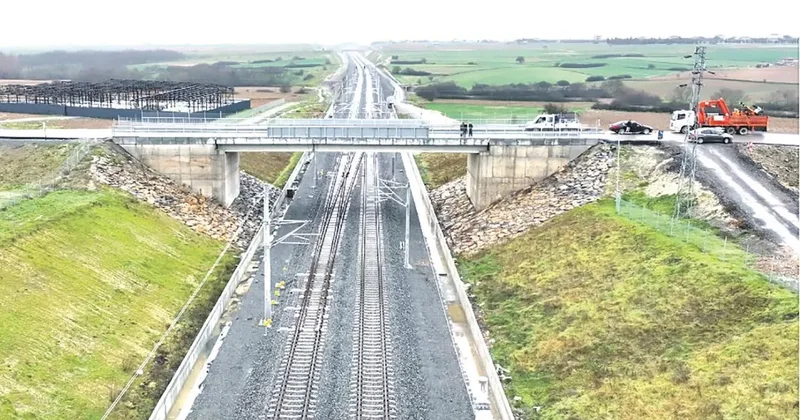 Tren projesi bitmeden yatırım üssü oldu