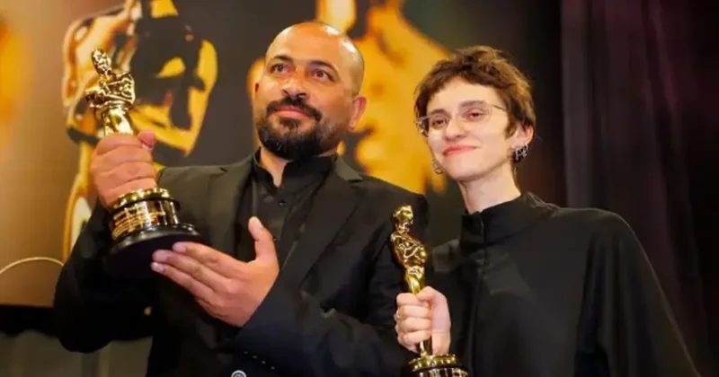 Oscar ödüllü Filistinli yönetmenin ailesi İsrail askerlerinin saldırısına uğradı