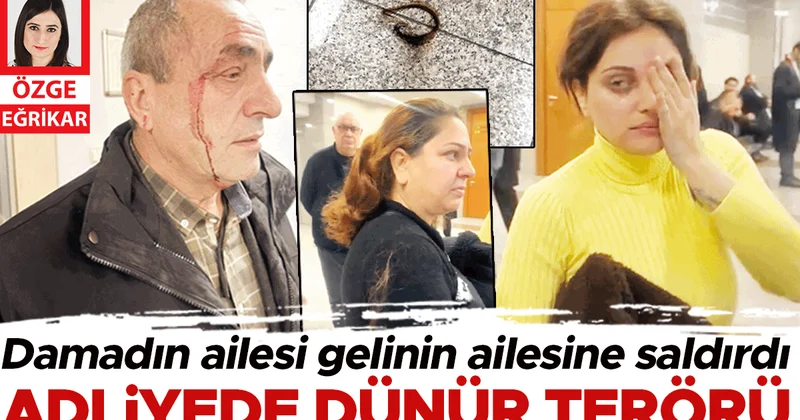 Adliyede dünür kavgası