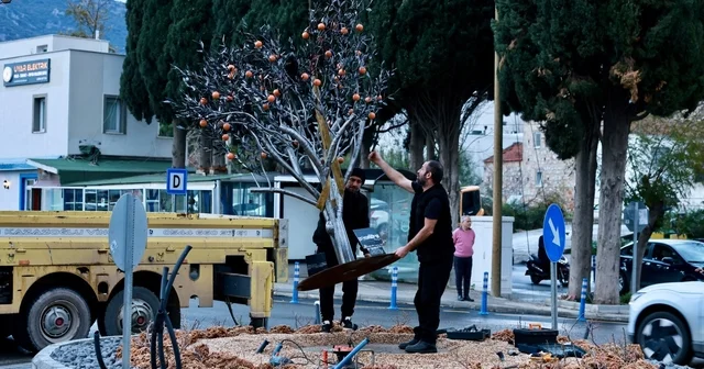 Kavşak düzenleme çalışması tamamlandı Muğla Haberleri