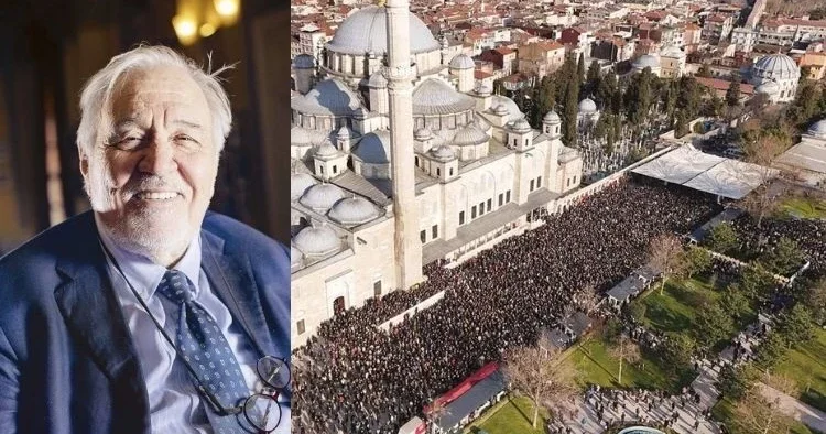 Prof. Dr. İlber Ortaylı’yı gözyaşlarıyla uğurladık… Tarihteki yerini aldı