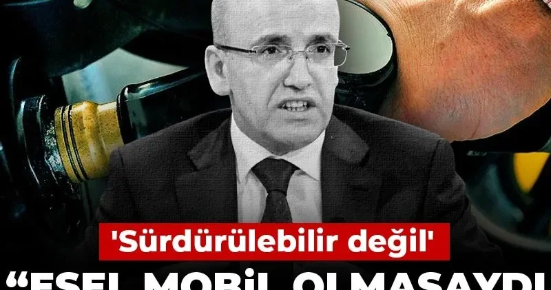 Mehmet Şimşek: Eşel mobil olmasaydı mazot 83 TL olacaktı ama sürdürülebilir değil