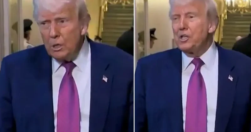 Trump gazetecinin çalıştığı kurumu küçümsedi: Git kendine gerçek bir iş bul