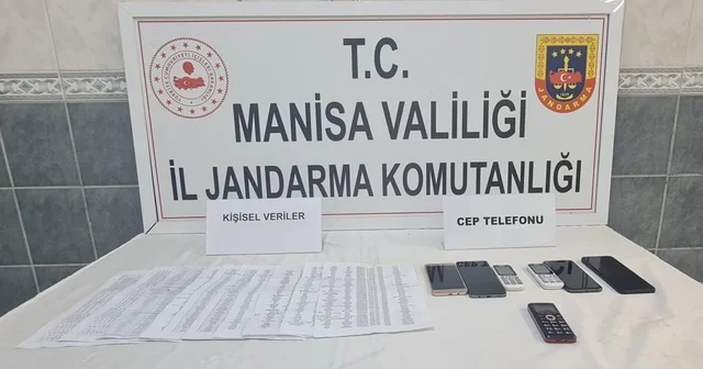 Binlerce insanın bilgisini ele geçiren dolandırıcılık ağı çökertildi Manisa Haberleri