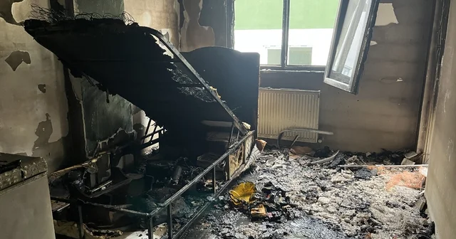 Ordu da dairede yangın paniği Ordu Haberleri