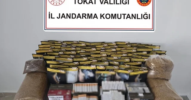 Tokat ta kaçak tütünle yakalanıp, adliyede serbest kaldılar Tokat Haberleri