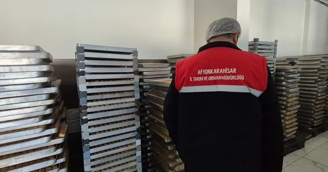 Şekerleme ve unlu mamul satışı yapan işletmelere yönelik denetim Afyonkarahisar Haberleri