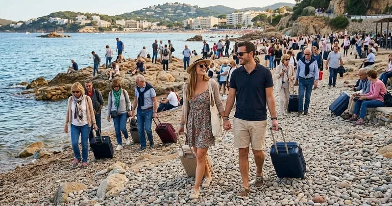 Turistler 13 bin kişilik ilçeye akın etti: Nüfusunun tam 10 katı Sözcü Gazetesi