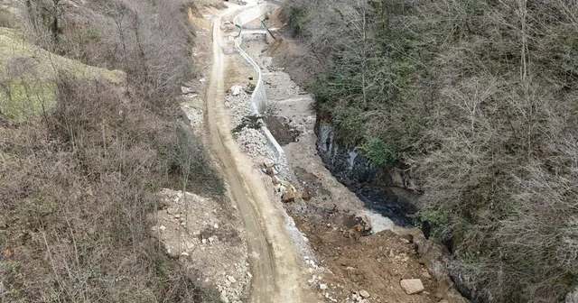 Trabzon Sera Vadisi ndeki taşkın riskine karşı önlem alınıyor Trabzon Haberleri