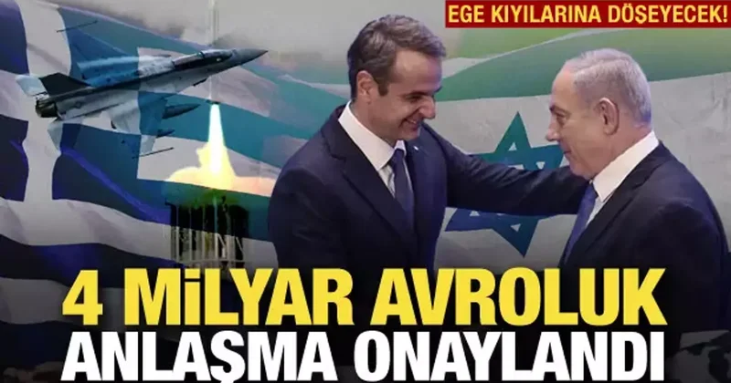 Yunanistan dan 4 milyar avroluk anlaşma! Meclis onayladı