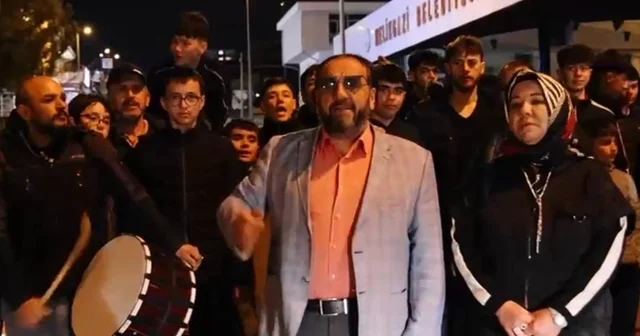 Kayseri de mahalleliden Kabe de Hacılar performansı Kayseri Haberleri