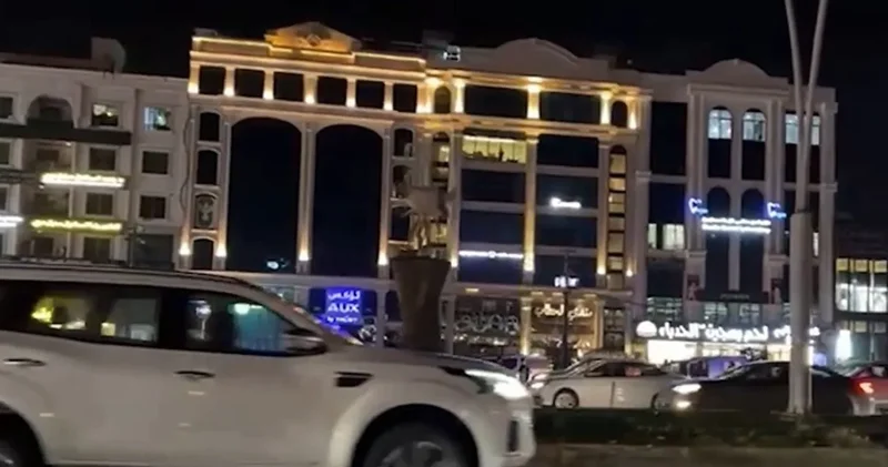 Erbil de etkisiz hale getirilen İHA parçaları AVM yakınına düştü