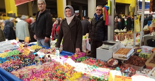 Devrek te bayram şekerleri ve tatlıları görücüye çıktı Zonguldak Haberleri